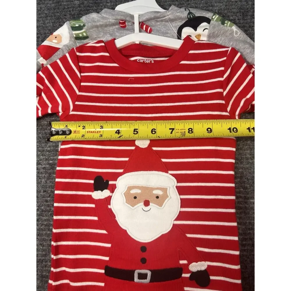 Carter’s Just One You Toddler 2T Christmas Pajama 4 Piece Set Santa NWT